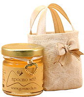 Бонбоньерка сумочка с мёдом