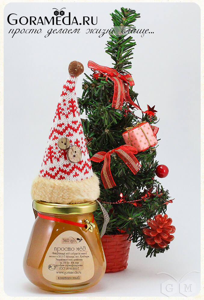сладкий подарок на новый год мёд