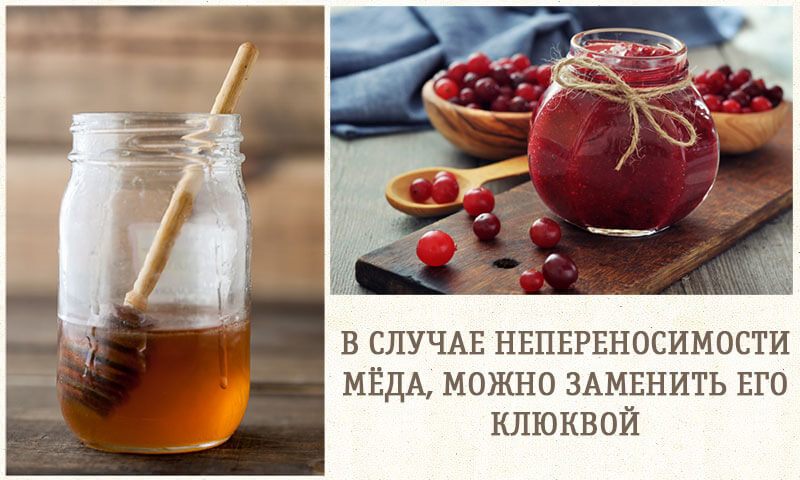 мед или клюква для рецепта с чесноком и лимоном