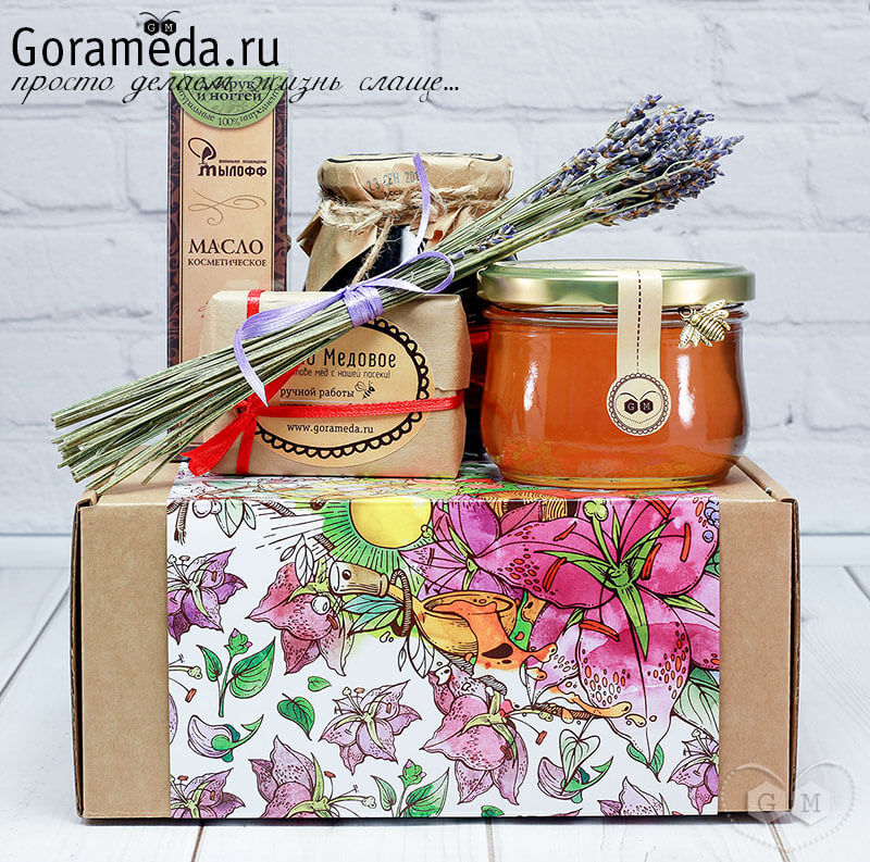 подарки с мёдом для женщин на 8 марта